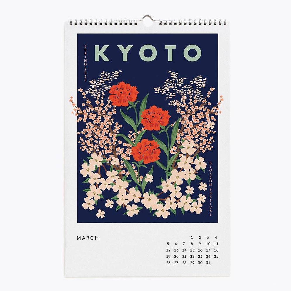 2023 Fete des Plantes Wall Calendar