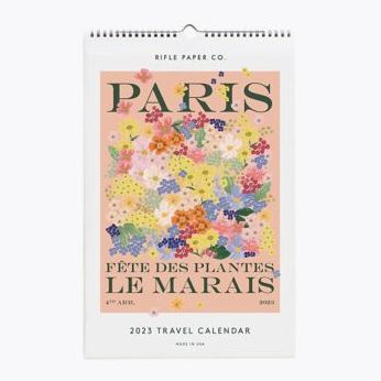 2023 Fete des Plantes Wall Calendar