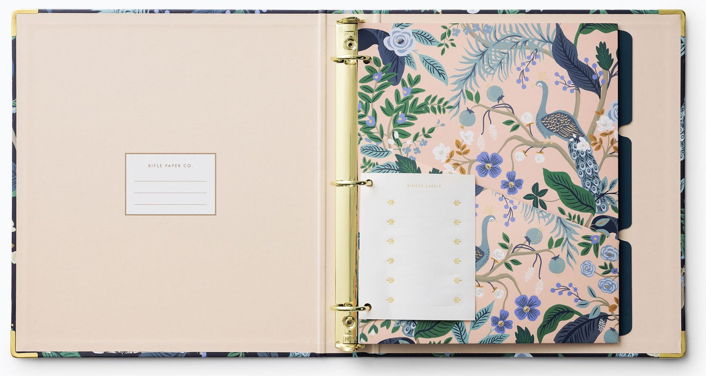 Peacock Binder