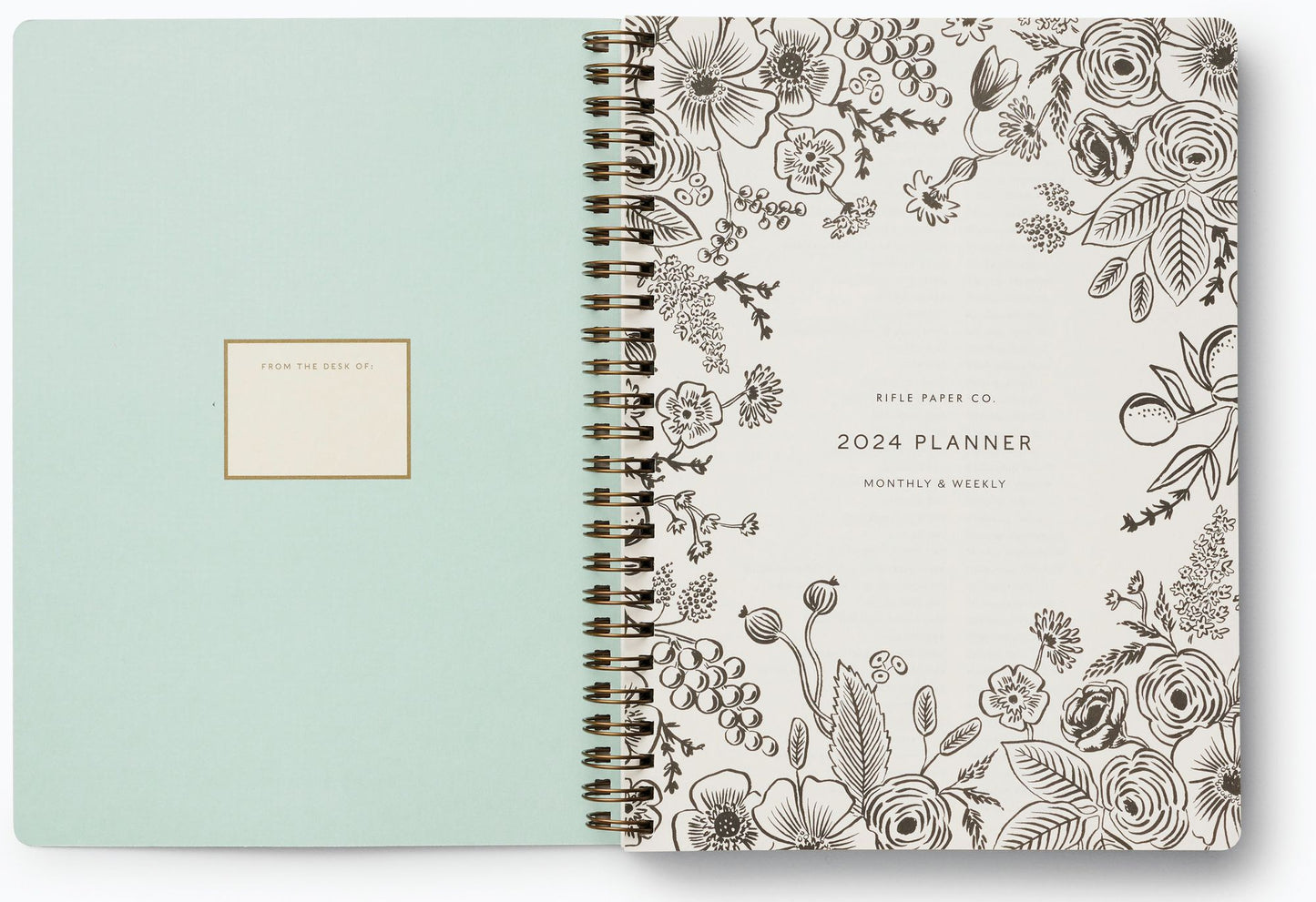 2024 Rifle Paper Co. Flores Weekly Planner