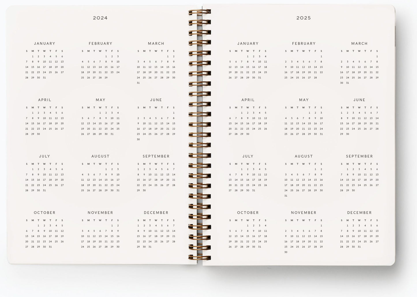 2024 Rifle Paper Co. Flores Weekly Planner