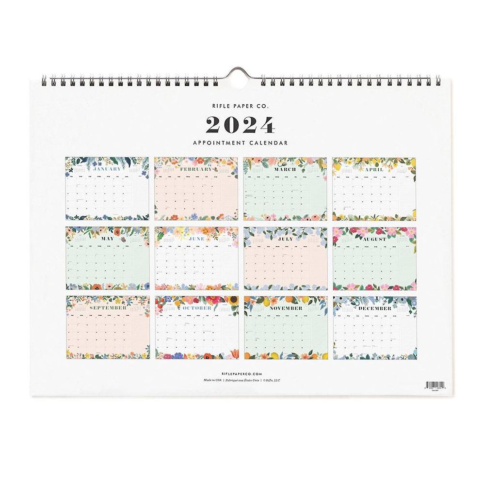 2024 Blossom Appointment Calendar