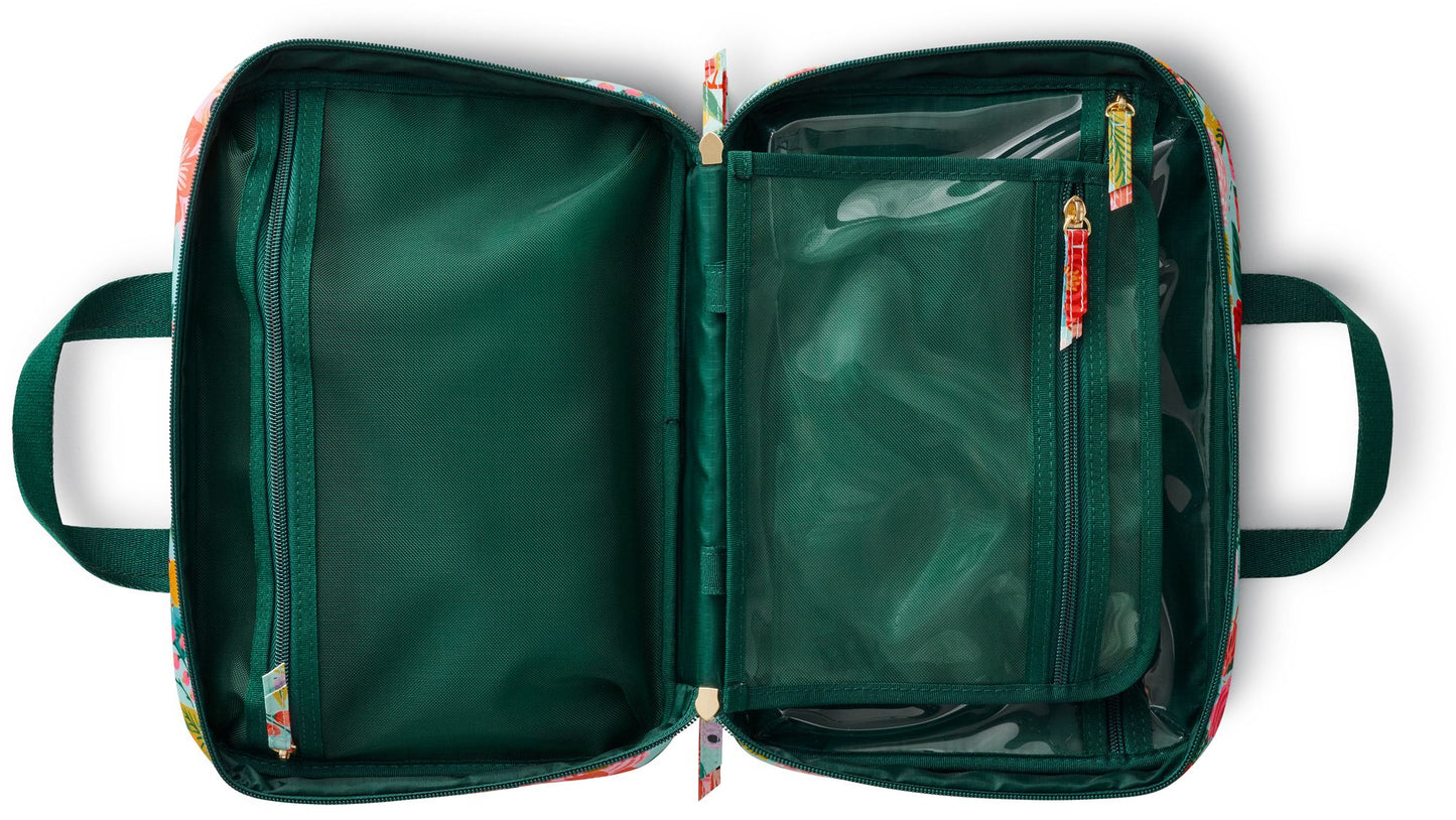 Garden Party Travel Cosmetic Case