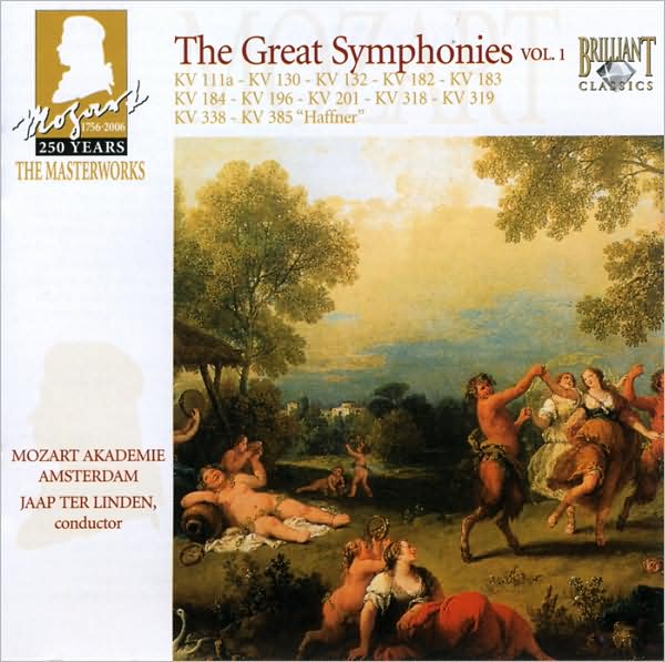 Mozart: The Great Symphonies, Vol. 1