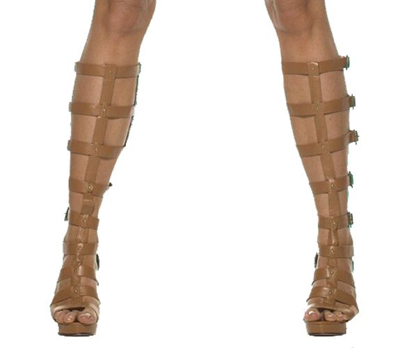 Ellie Shoes 33537 Roma Tan Adult Boots Size 10
