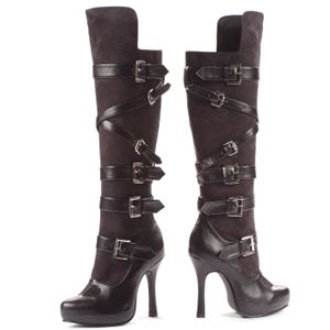 Leg Avenue 149279 Bandit- Black Adult Boots