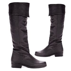 Ellie Shoes 33626 Zola Black Adult Boots Size Large 12-13