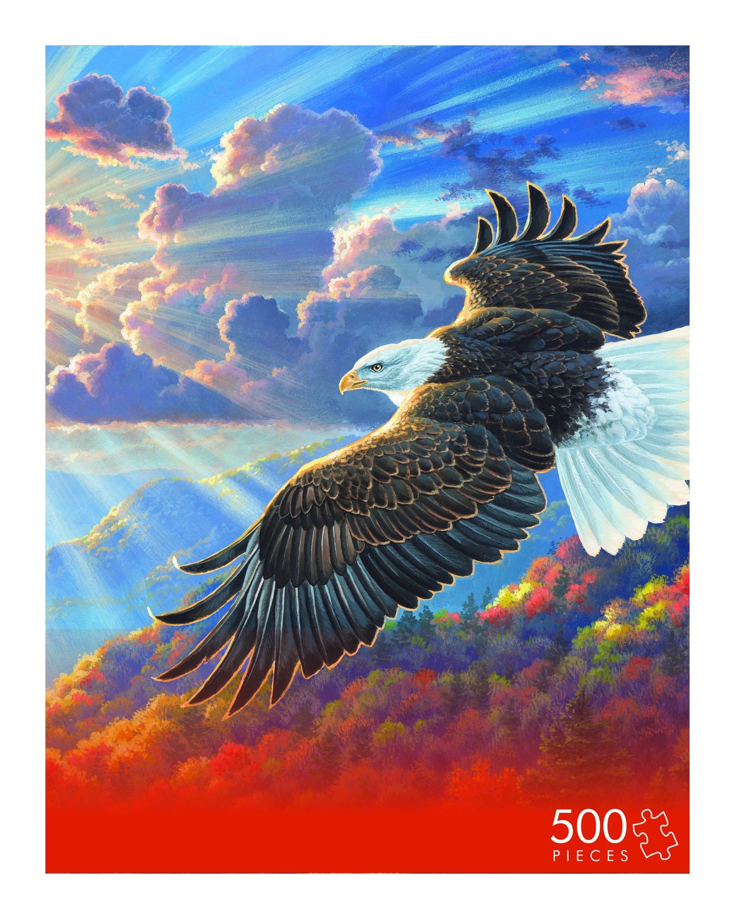 500 Pc Puzzle Freedom - Abraham Hunter
