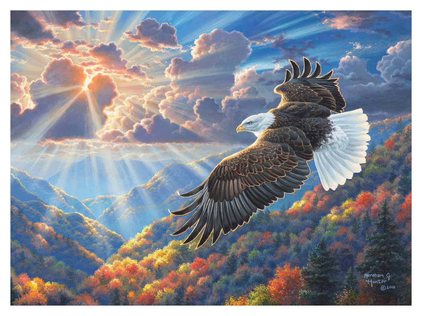500 Pc Puzzle Freedom - Abraham Hunter
