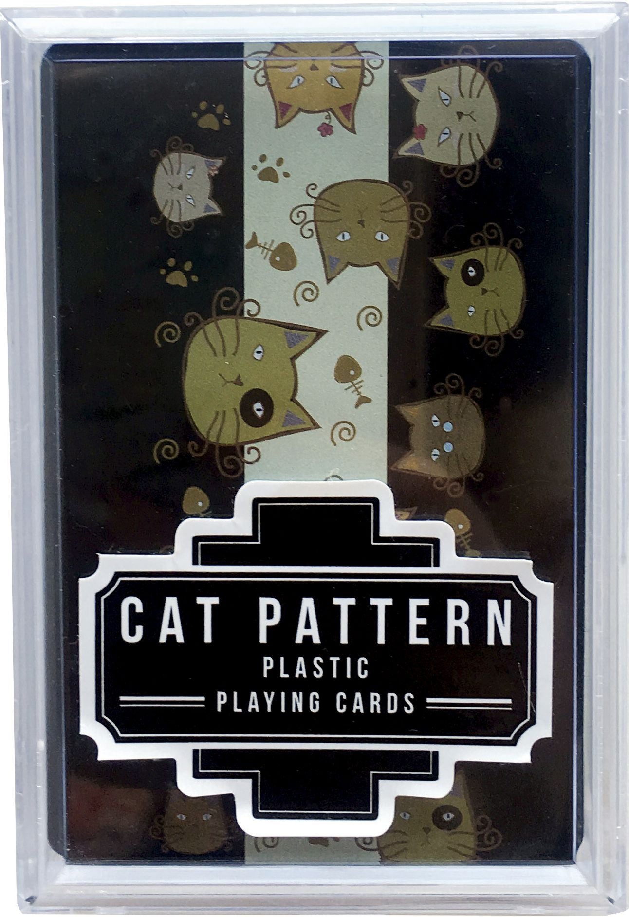 Patterned Playing Cards Cats
