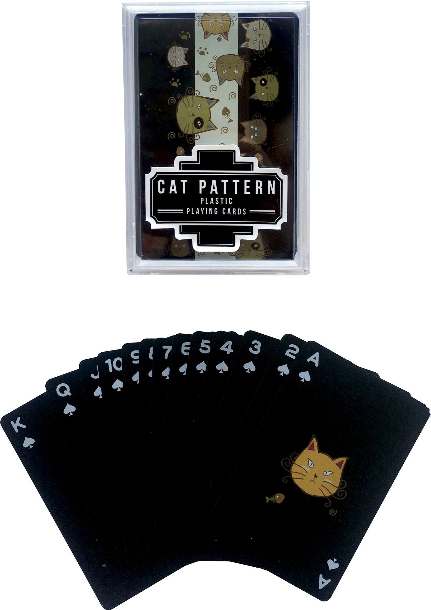 Patterned Playing Cards Cats