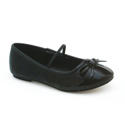Ellie Shoes E013BALLETB-L Black Ballet Slipper Child Size Large