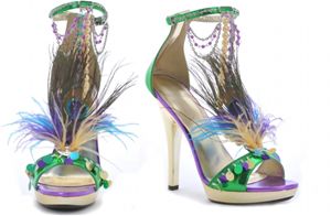 Ellie Shoes 194357 Mardi Gras Adult Shoes