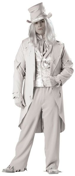 Costumes For All Occasions Ic5016Xxl Ghostly Gent Adult Xxl
