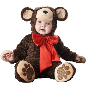 In Character Costumes 32496 Lil Teddy Bear Elite Collection Infant-Toddler Costume Size 18 Months - 2T
