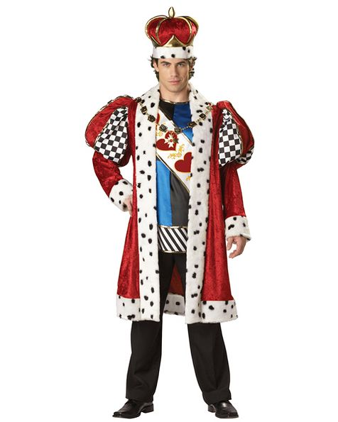 Incharacter Costumes IC1055-L Elite King Of Hearts Adult Costume Size Large