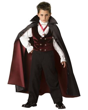 Incharacter Costumes IC7001-L Elite Gothic Vampire Child Costume Size Large