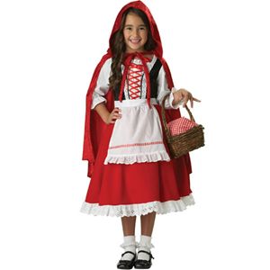 In Character Costumes 32507 Little Red Riding Hood Elite Collection Child Costume Size 10