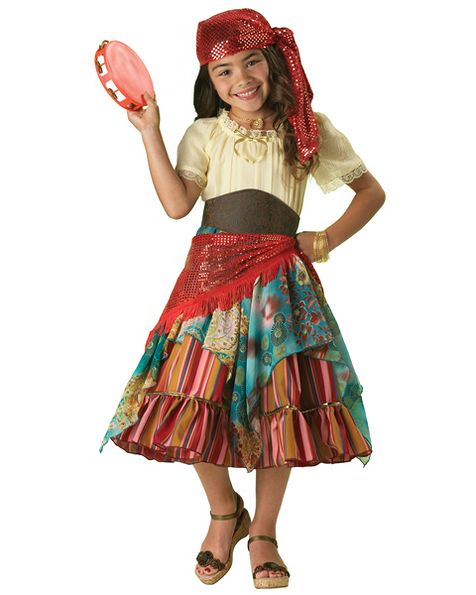 Incharacter Costumes IC7016-XS Child Elite Fortune Teller Costume Size X-Small