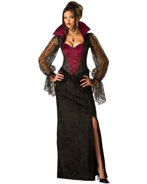 Incharacter Costumes IC11001-S Adult Midnight Vampiress Costume Size Small