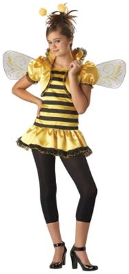 In Character Costumes 180951 Honey Bee Tween Costume