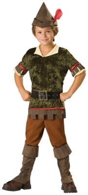 In Character Costumes 180935 Robin Hood Child Costume