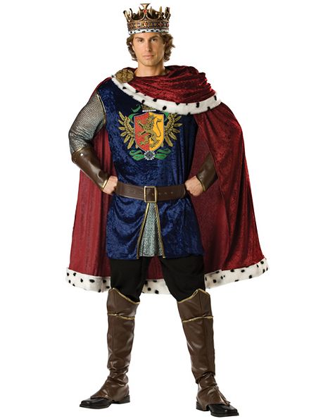 Incharacter Costumes IC1063-M Adult Elite Noble King Costume Size Medium