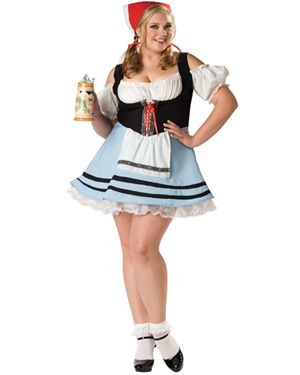 Incharacter Costumes IC5034-3X Elite Womens Plus Oktoberfest Girl Costume Size 3X