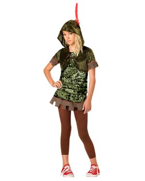 Incharacter Costumes IC18014-L Tween Robin Hoodlum Costume Size Large