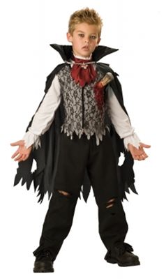 In Character Costumes 196385 Vampire B. Slayed Child Costume