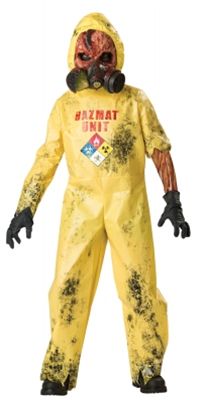 In Character Costumes 196393 Hazmat Hazard Child Costume