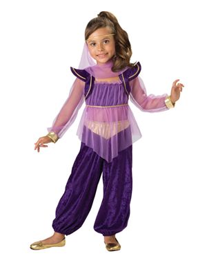 Incharacter Costumes IC17016-M Girls Dreamy Genie Costume Size Medium