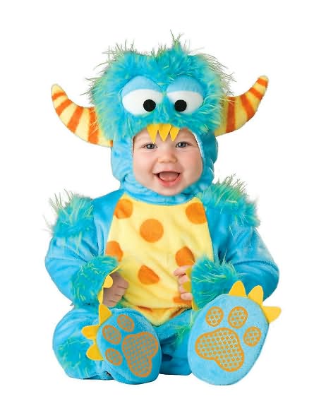 Lil Monster Infant/Toddler Costume: Size 6/12 Months