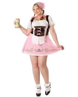 Incharacter Costumes IC15010-3X Fetching Fraulein Adult Plus Costume Size 3X