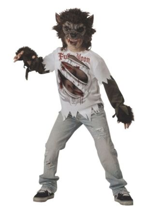 Costumes For All Occasions Ic17015Md Werewolf Child Size 8