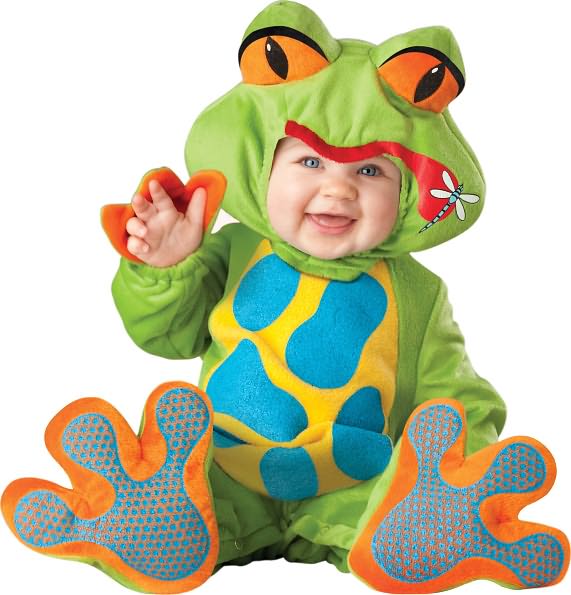 In Character Costumes 198728 Lil Froggy Infant- Toddler Costume