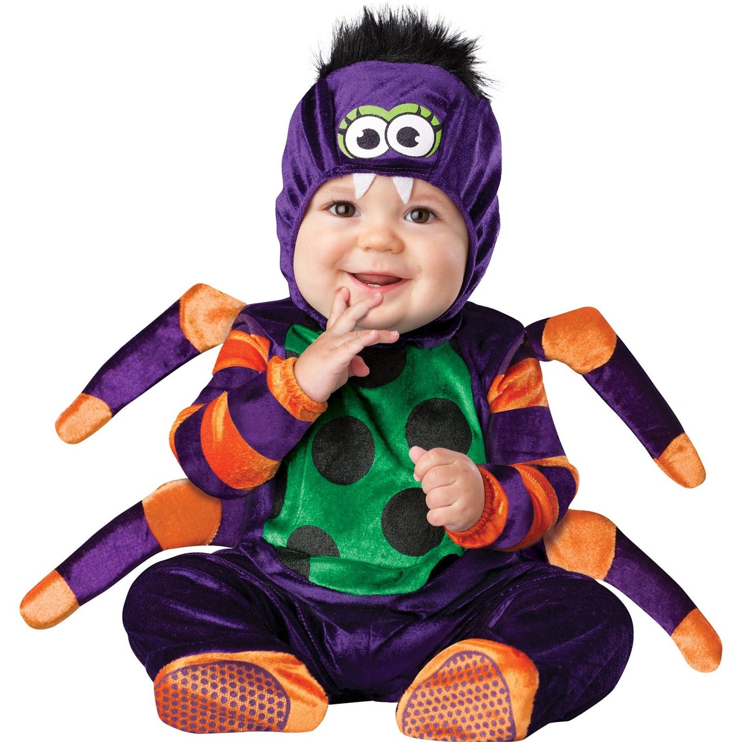 In Character Costumes 198731 Itsy Bitsy Spider Infant- Toddler Costume
