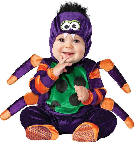 In Character Costumes 198731 Itsy Bitsy Spider Infant- Toddler Costume