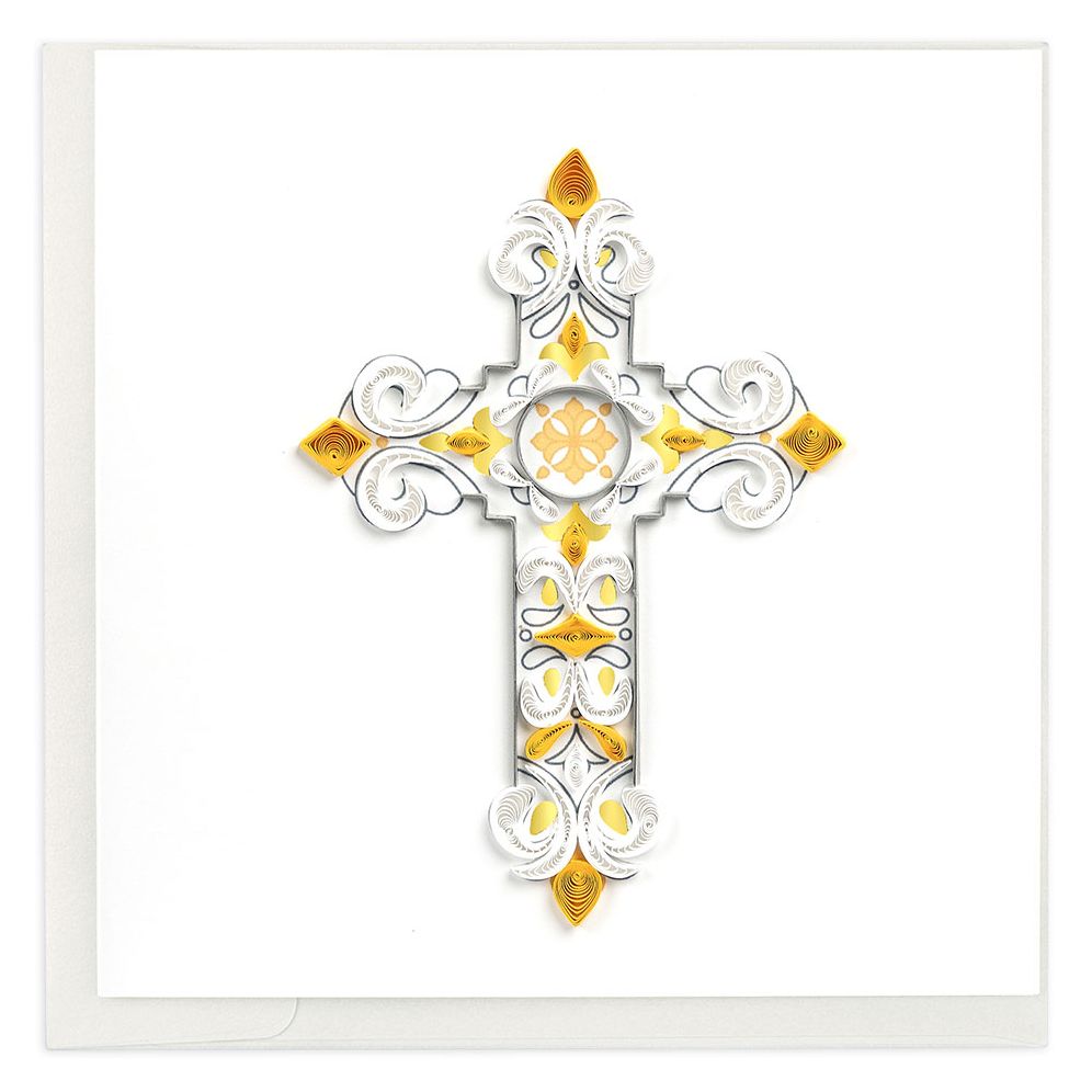 RELIG Quilling Ornate Cross