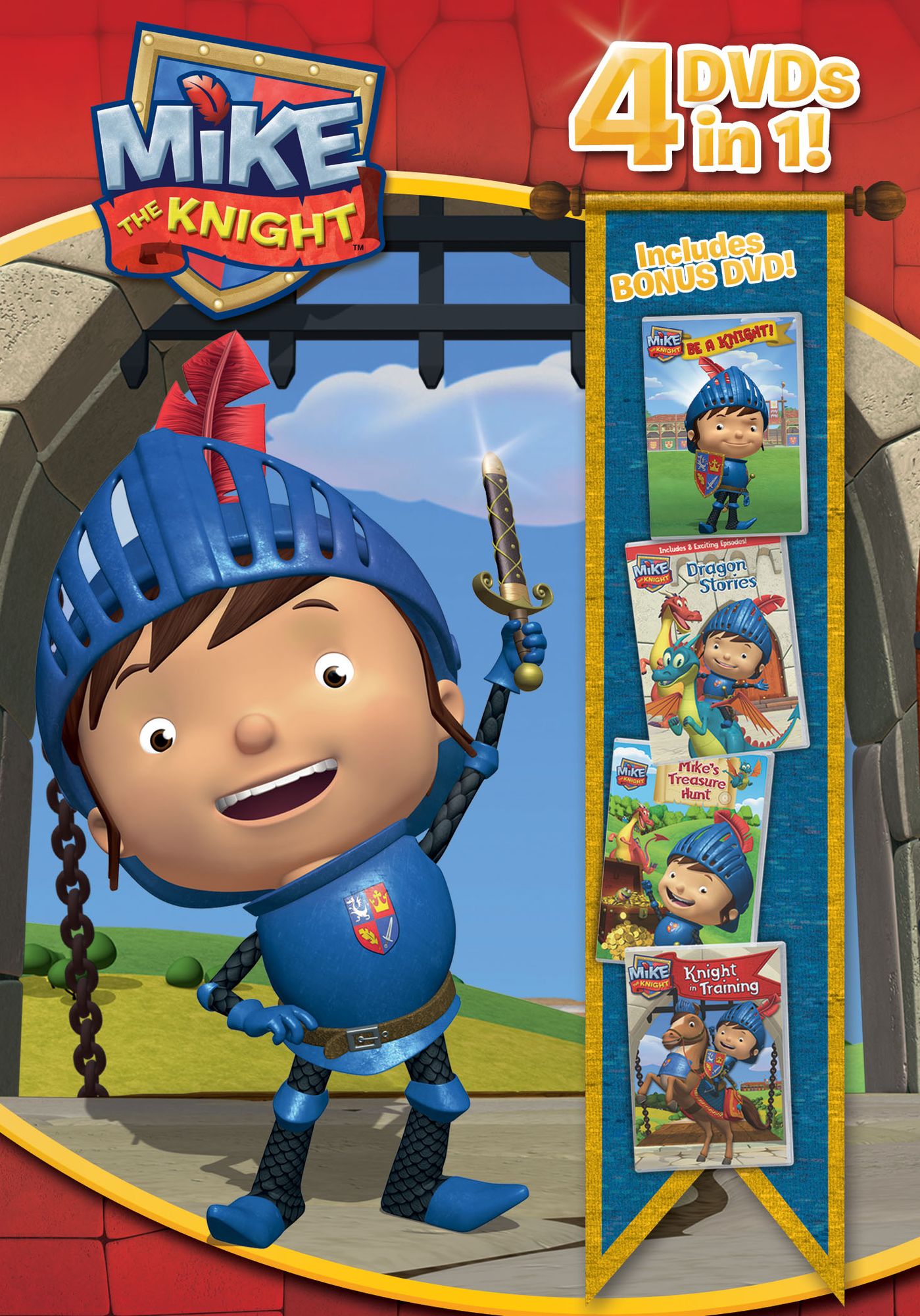 MIKE THE KNIGHT: MIKE 4 PACK