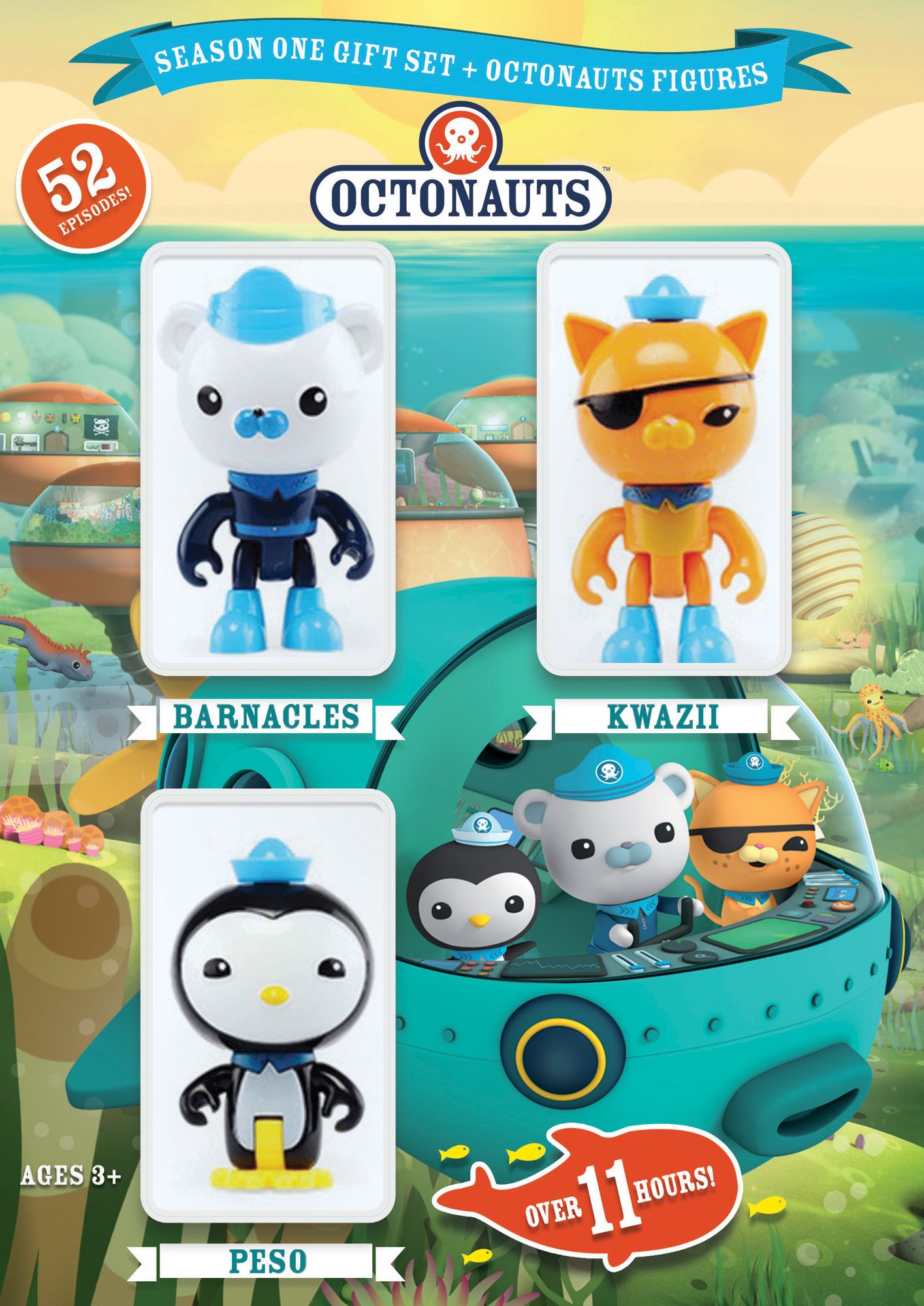 Octonauts Season 1 W/figurines