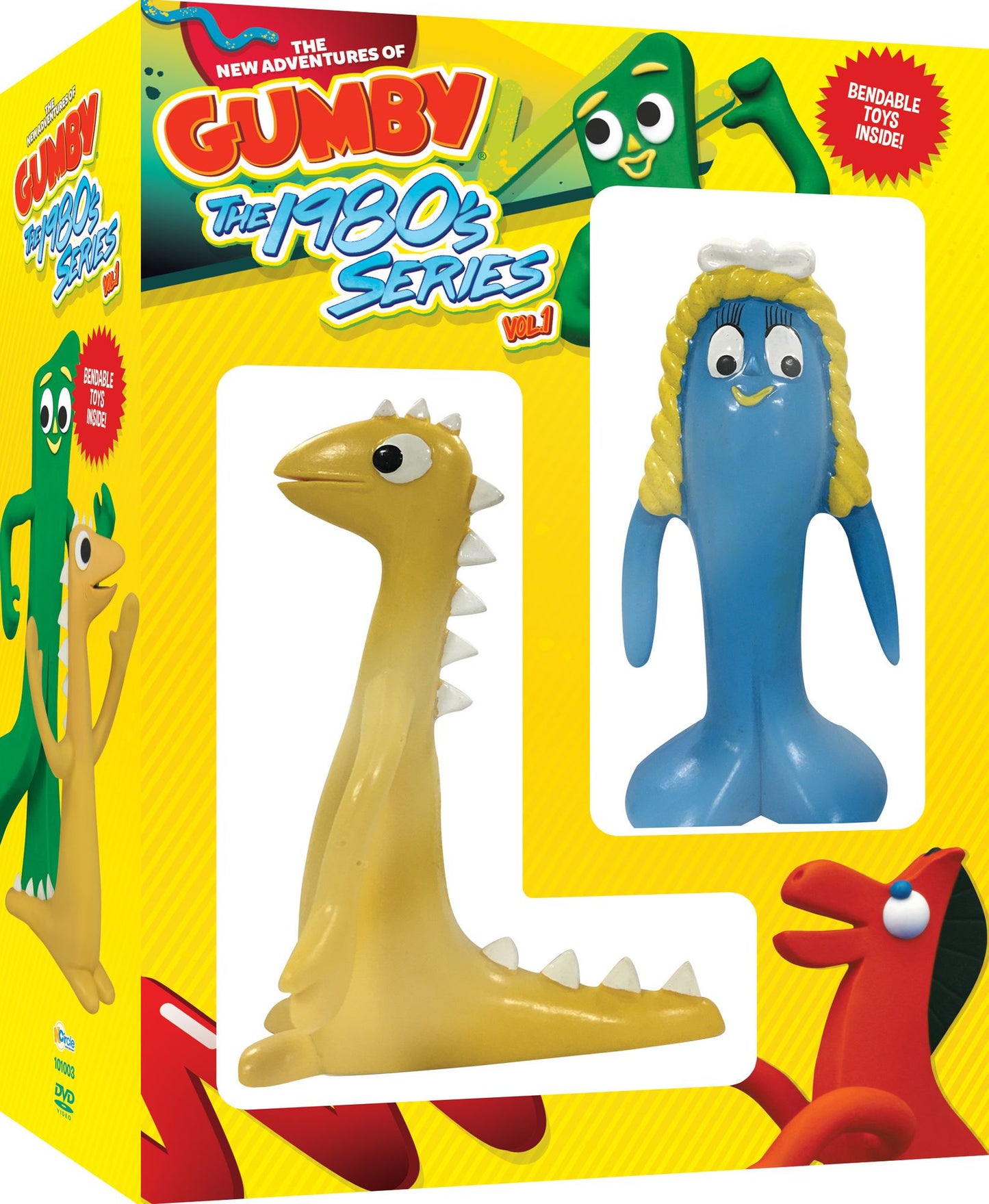 Gumby: 80'S Series V1 Plus Bendable
