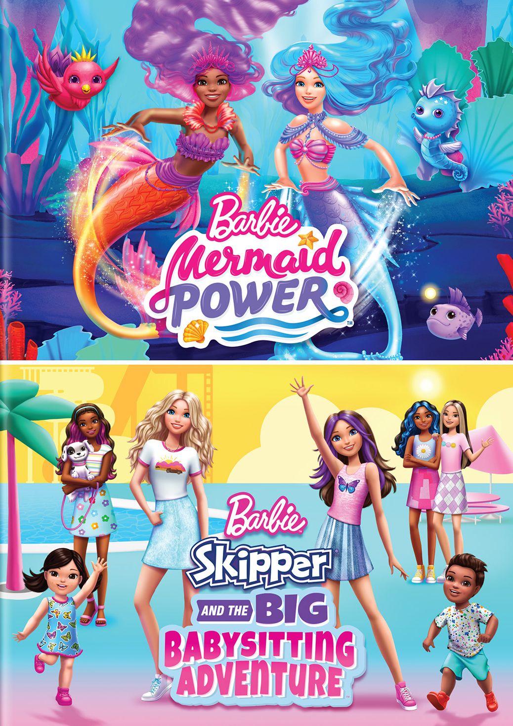 Barbie Double Feature: Barbie: Mermaid Power