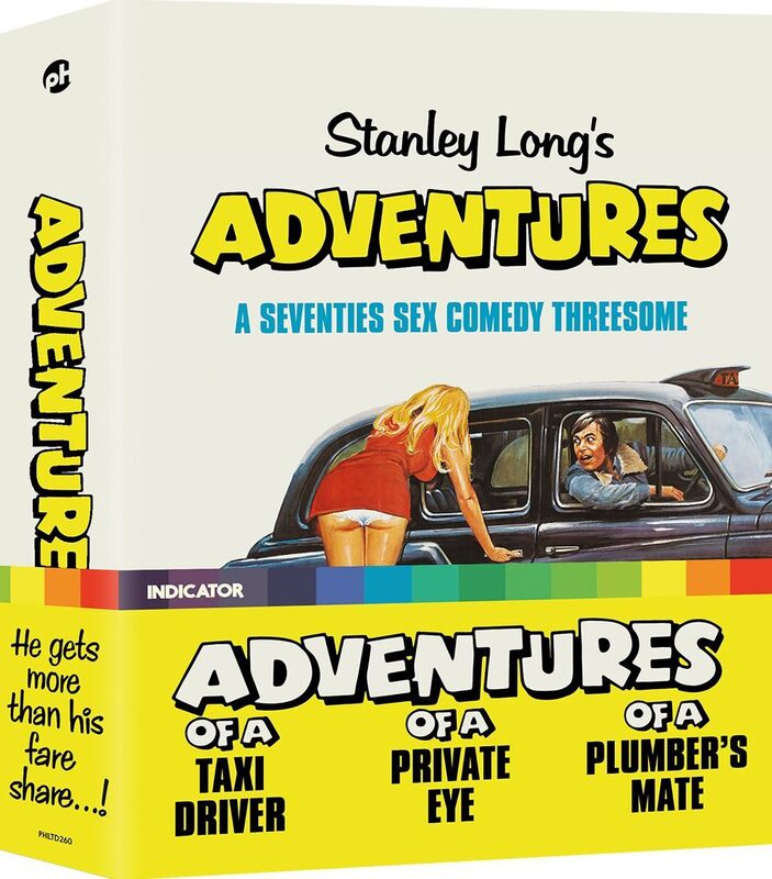 Stanley Long's Adventures: A Seventies Sex Comedy Threesome [Blu-ray]