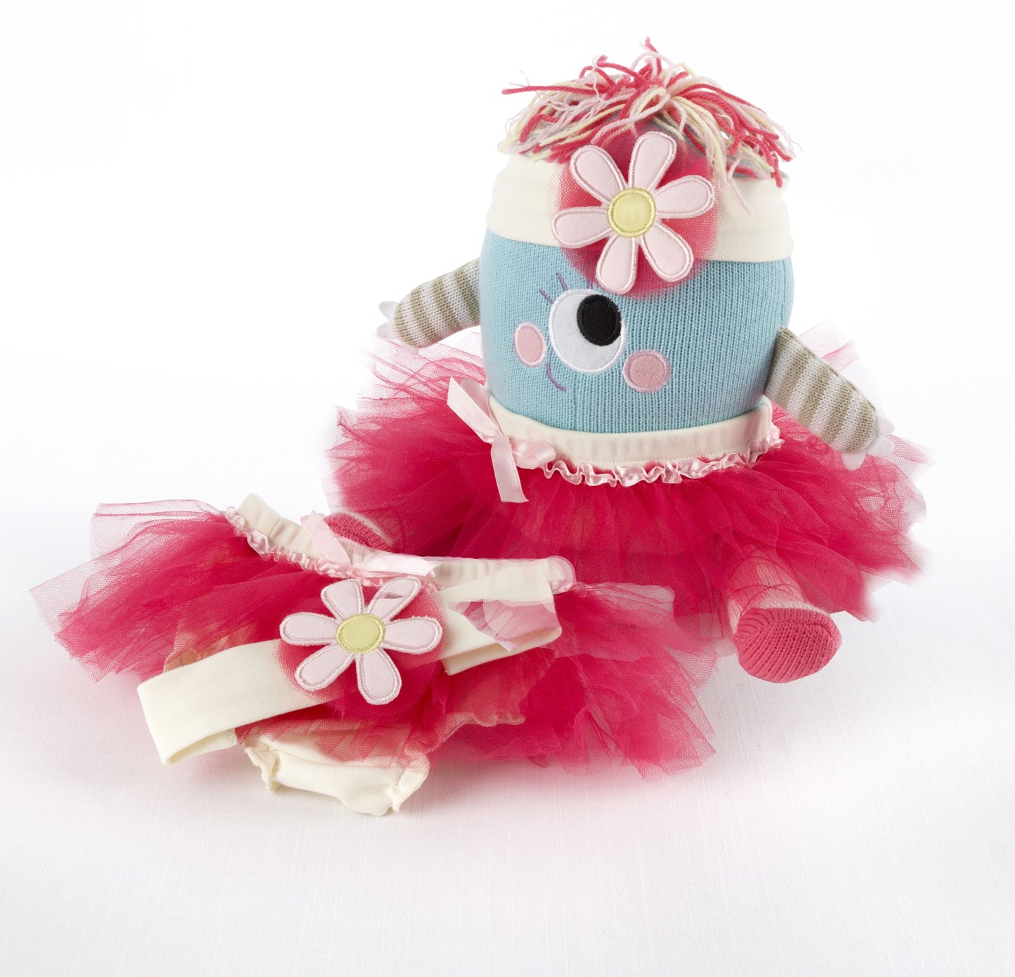 ''Clara the Closet Monster'' Baby Bloomers, Headband and Monster Plush Toy Gift Set