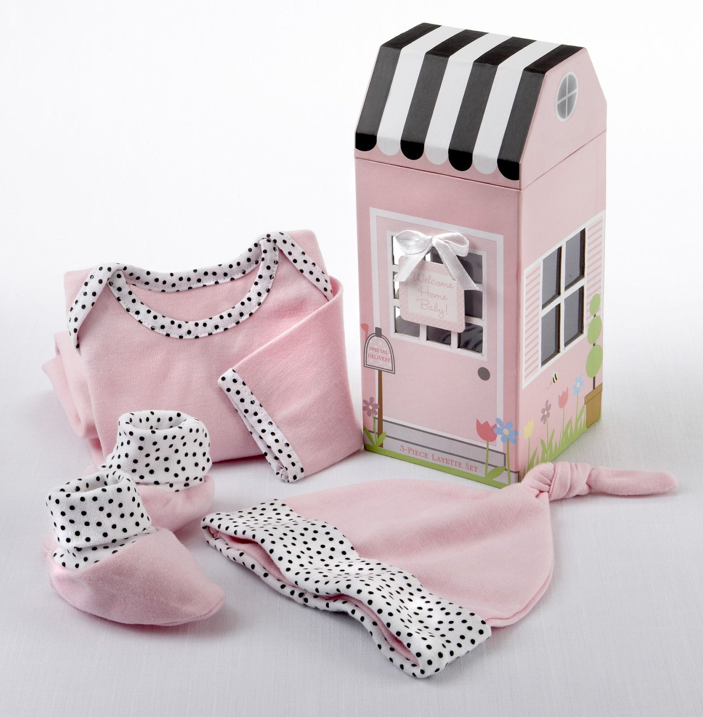 Welcome Home Baby Girl- 3pc Set