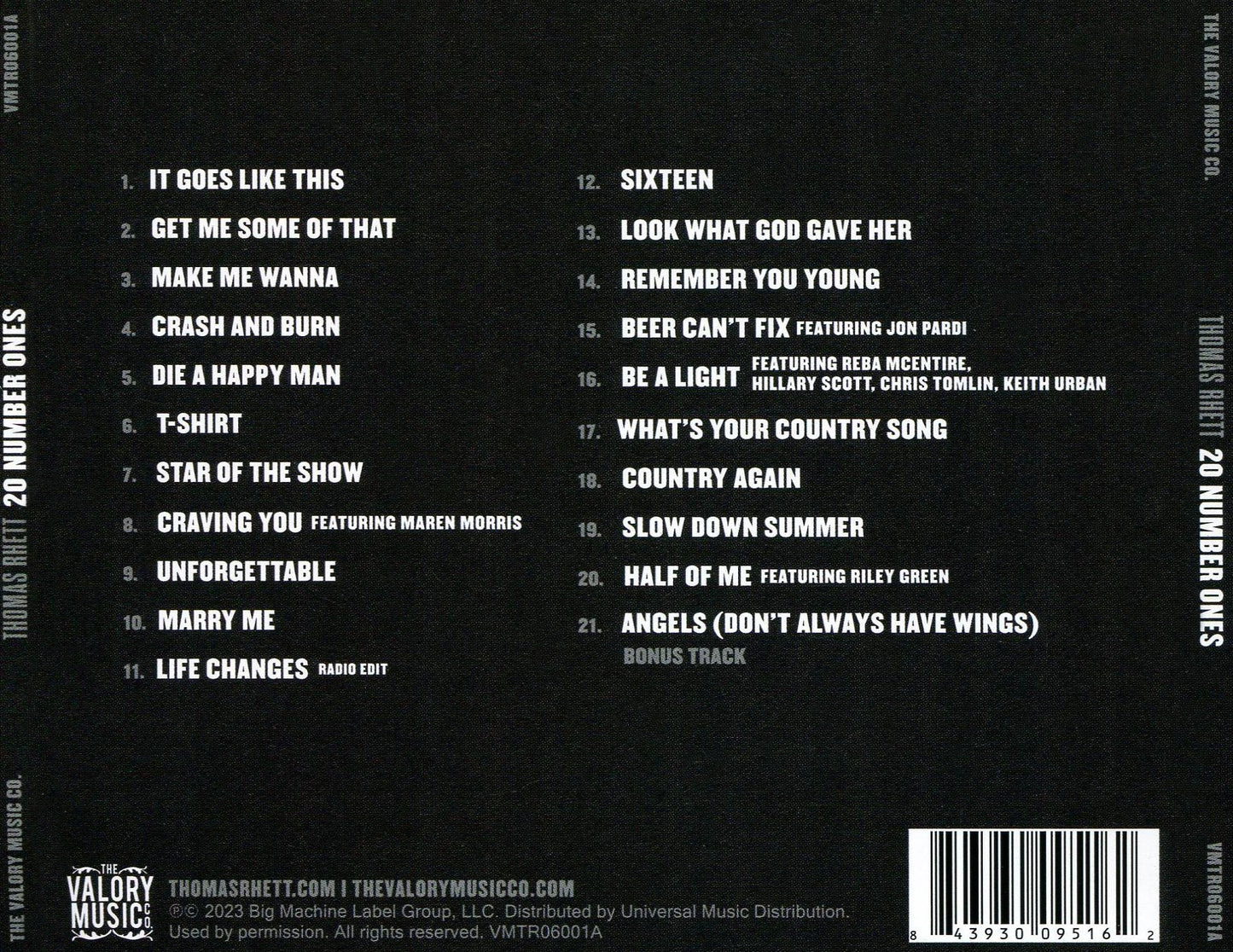 20 Number Ones