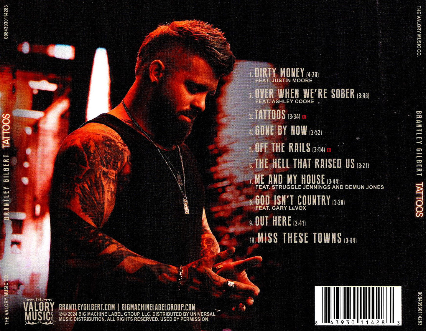 Tattoos (Brantley Gilbert)