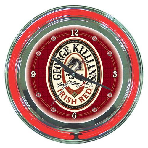 George Killian s 14-inch Neon Wall Clock
