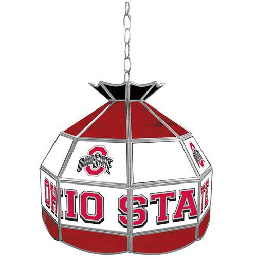 OSU Glass Tiffany Lamp - 16 inch diameter